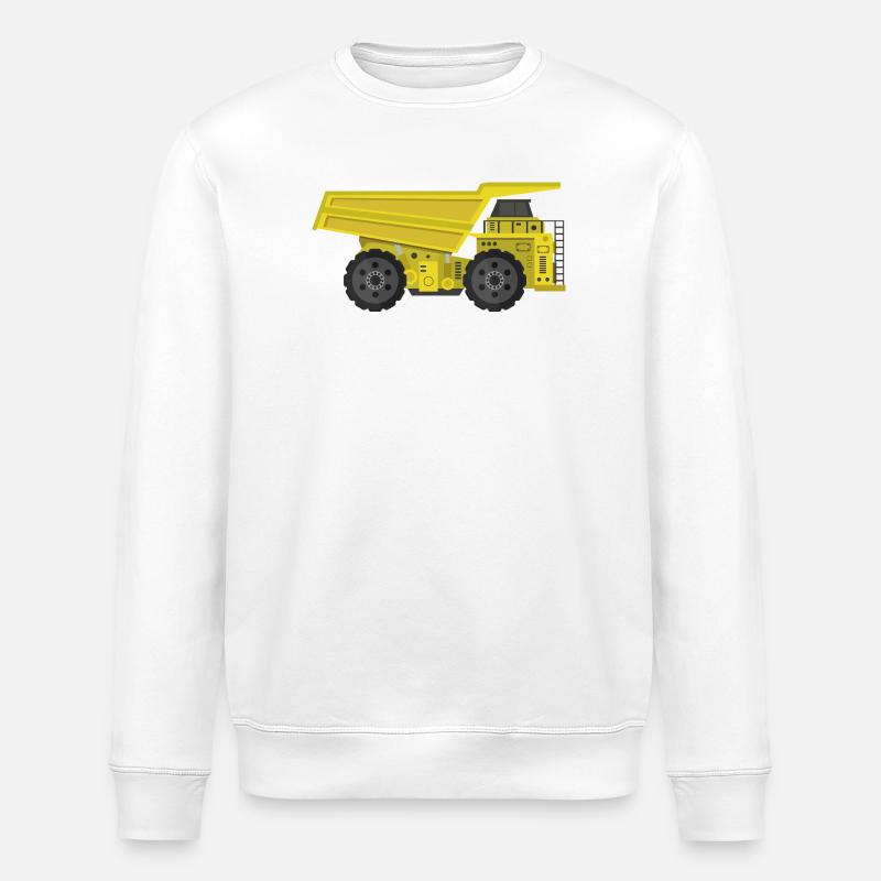 Benne - Sweat bio ROLLER Stanley/Stella Unisexe - blanc