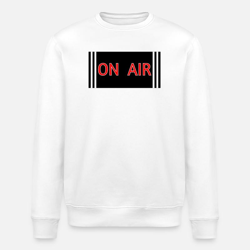 On_Air - Sweat bio ROLLER Stanley/Stella Unisexe - blanc
