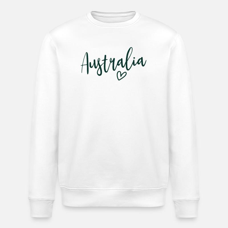 Australia Heart Women’s Love Australia - Sweat bio ROLLER Stanley/Stella Unisexe - blanc