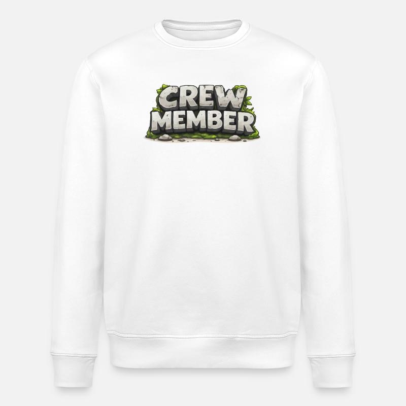 crew-member - Stanley/Stella Unisex Bio-Sweatshirt ROLLER - Weiß
