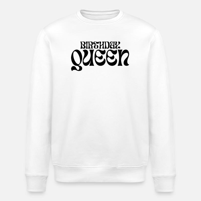 Design bitte hochladen - Stanley/Stella Unisex Bio-Sweatshirt ROLLER - Weiß