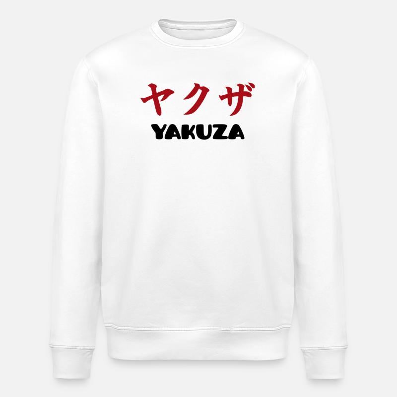 Yakuza - Stanley/Stella Unisex Bio-Sweatshirt ROLLER - Weiß