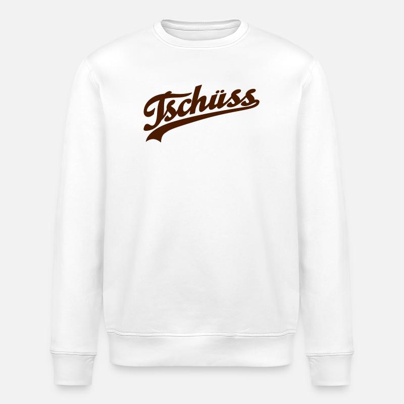 Tschüss - Stanley/Stella Unisex Bio-Sweatshirt ROLLER - Weiß