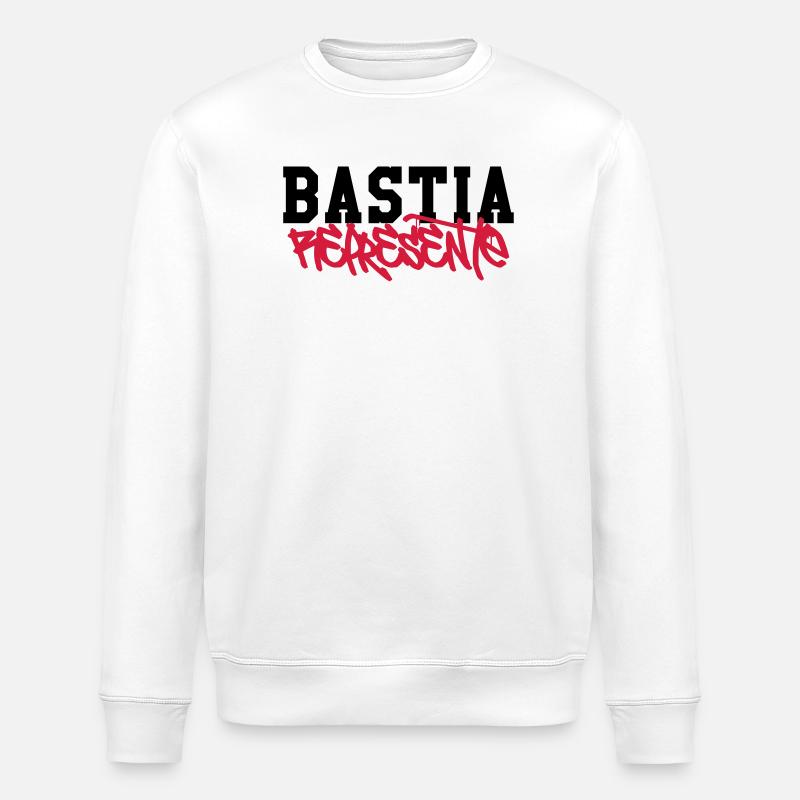 Bastia Représente - Sweat bio ROLLER Stanley/Stella Unisexe - blanc