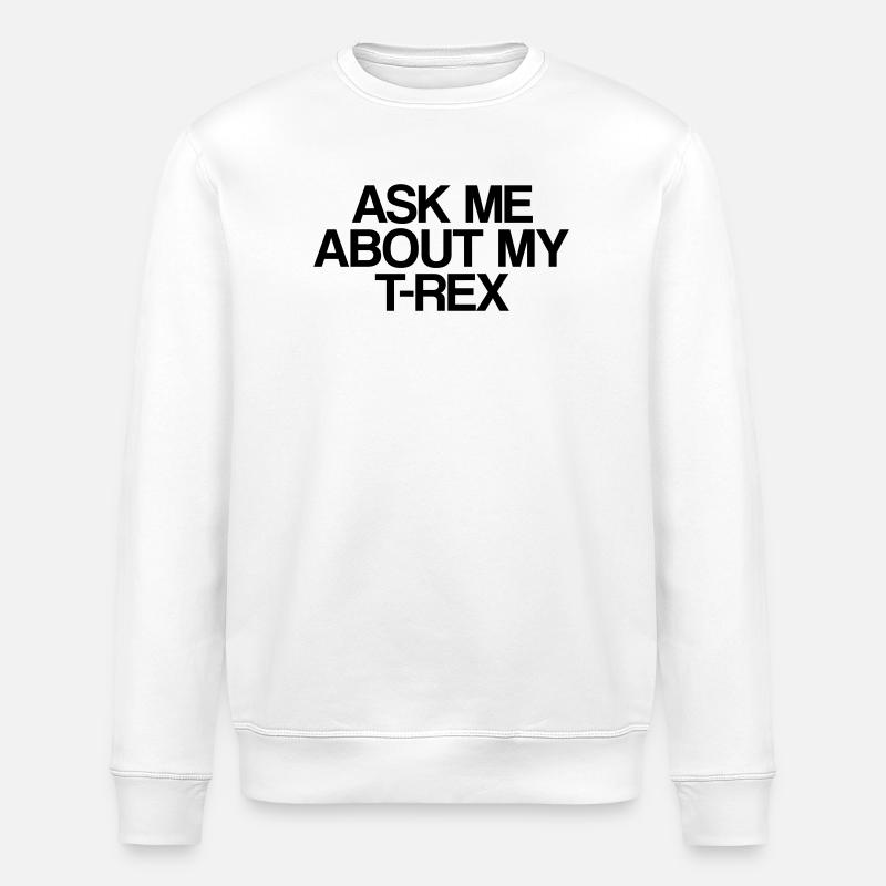 trex - Stanley/Stella ROLLER Unisex Organic Sweatshirt - white