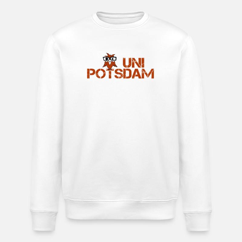 UNI POTSDAM - Sweat bio ROLLER Stanley/Stella Unisexe - blanc