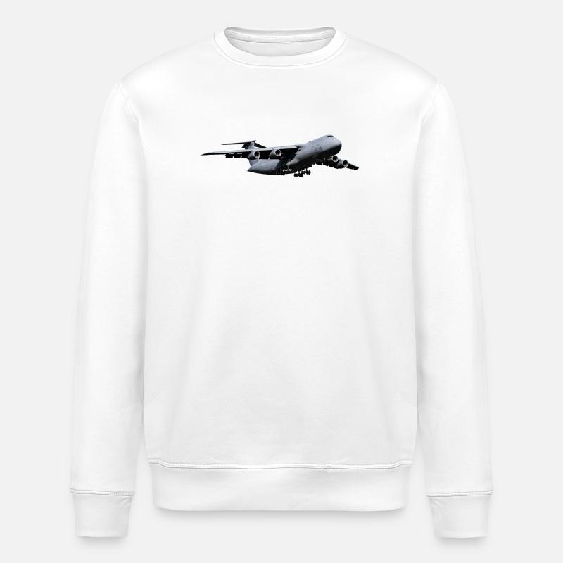 C-5 - Sweat bio ROLLER Stanley/Stella Unisexe - blanc