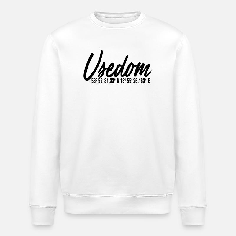 Chemise de l’île d’Usedom - Sweat bio ROLLER Stanley/Stella Unisexe - blanc