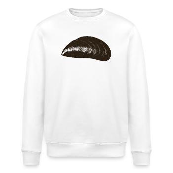 Moule Muschel - Stanley/Stella Unisex Bio-Sweatshirt ROLLER - Weiß - Vorne - Nik (191cm)