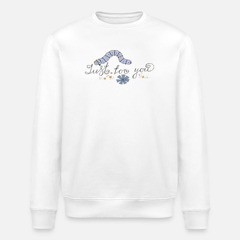 Juste pour vous Caterpillar - Sweat bio ROLLER Stanley/Stella Unisexe - blanc