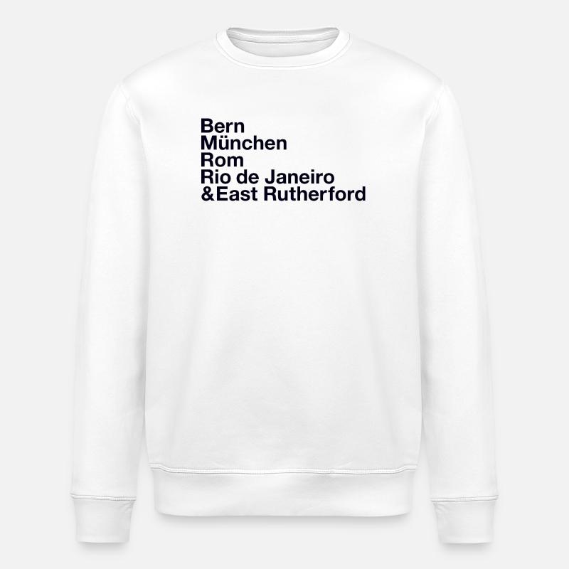 Finale Sterne - Stanley/Stella Unisex Bio-Sweatshirt ROLLER - Weiß