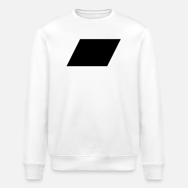 Parallelogramm - Stanley/Stella Unisex Bio-Sweatshirt ROLLER - Weiß