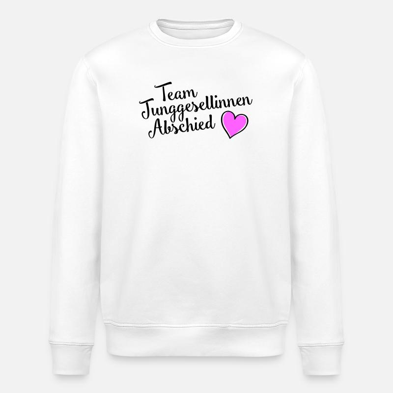 junggesellinnenabschied Team - Stanley/Stella Unisex Bio-Sweatshirt ROLLER - Weiß