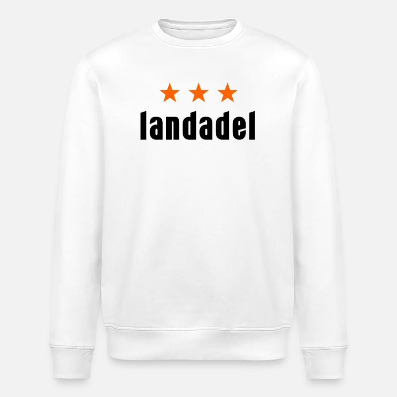 Noblesse terrienne avec des étoiles - Sweat bio ROLLER Stanley/Stella Unisexe - blanc