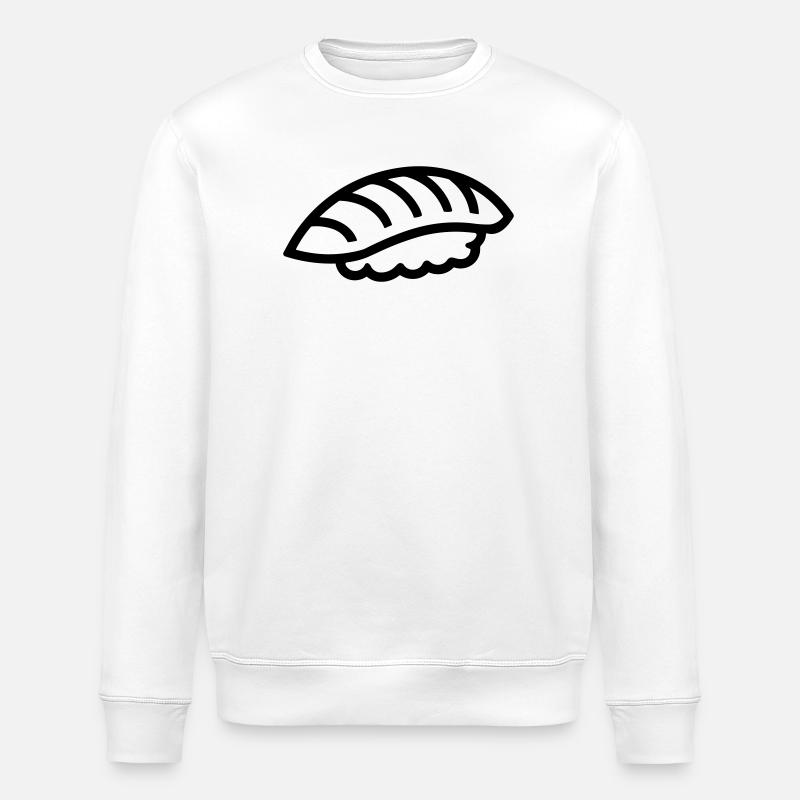 Sushi - Stanley/Stella Unisex Bio-Sweatshirt ROLLER - Weiß
