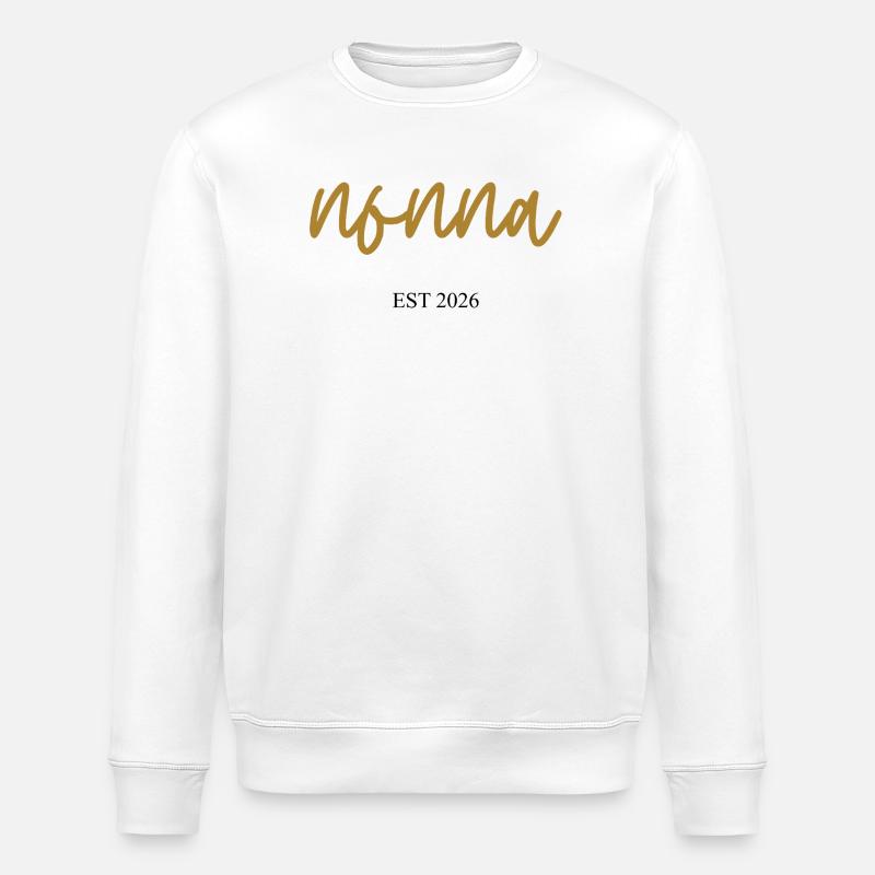 Nonna Est 2026 - Sweat bio ROLLER Stanley/Stella Unisexe - blanc