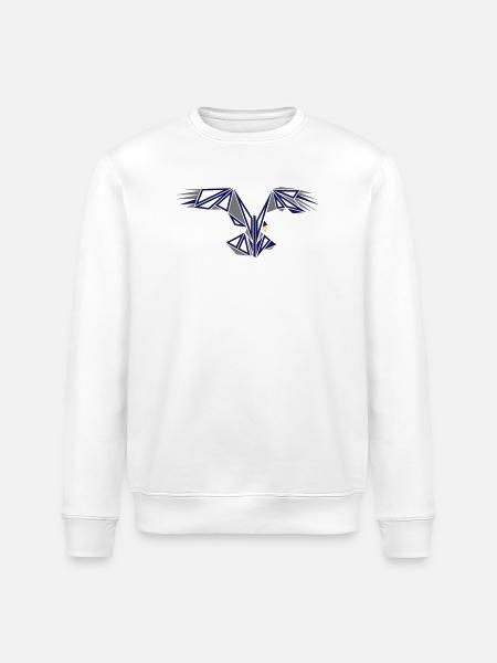 balbuzard pêcheur - Sweat bio ROLLER Stanley/Stella Unisexe - blanc