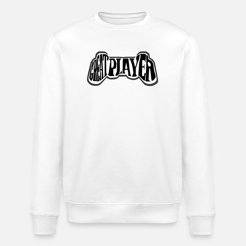 great player - Sweat bio ROLLER Stanley/Stella Unisexe - blanc