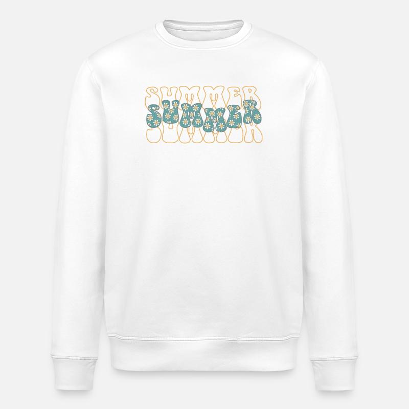 Été - Sweat bio ROLLER Stanley/Stella Unisexe - blanc