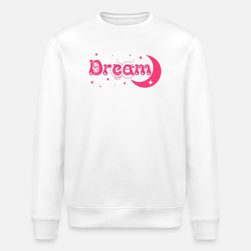 Dream / Traum - Stanley/Stella Unisex Bio-Sweatshirt ROLLER - Weiß