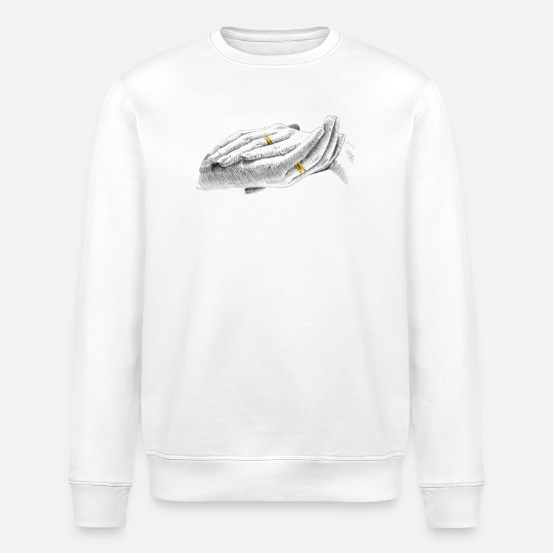 Mariage - Sweat bio ROLLER Stanley/Stella Unisexe - blanc