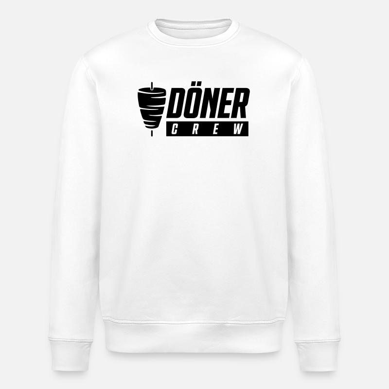 L’équipe Döner - Sweat bio ROLLER Stanley/Stella Unisexe - blanc