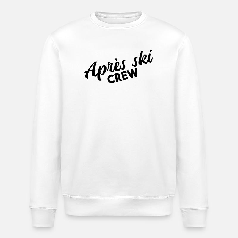 Apres Ski Crew Party Vibes - Stanley/Stella Unisex Bio-Sweatshirt ROLLER - Weiß