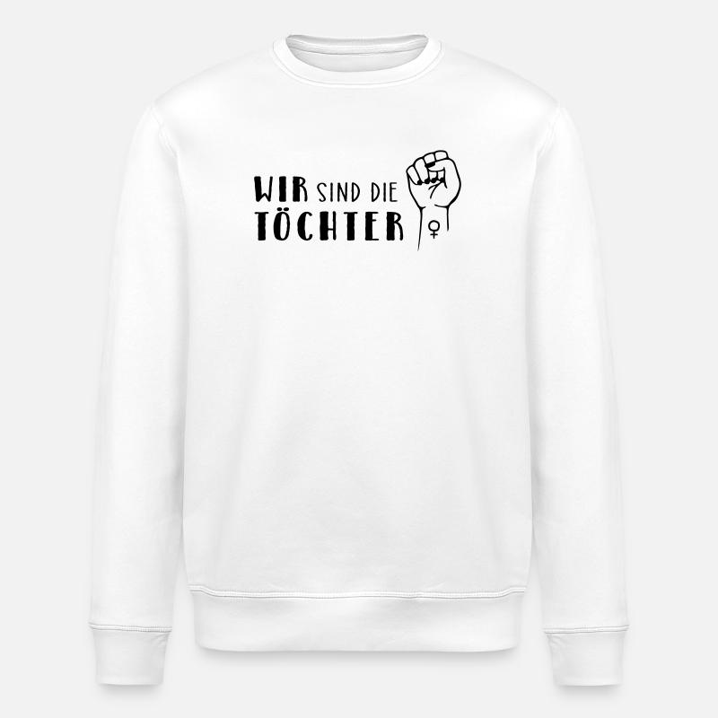Nous sommes les filles ! - Sweat bio ROLLER Stanley/Stella Unisexe - blanc