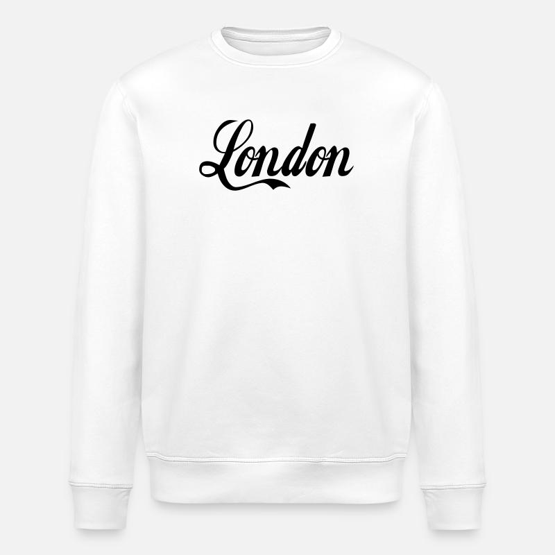 london - Stanley/Stella Unisex Bio-Sweatshirt ROLLER - Weiß