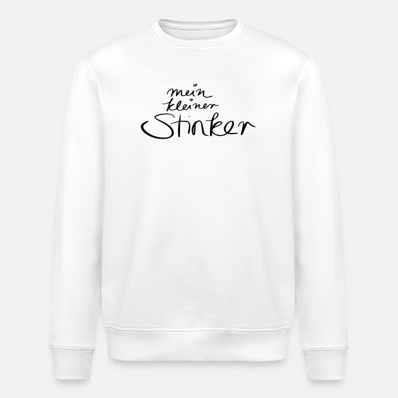 mein kleiner Stinker - Stanley/Stella Unisex Bio-Sweatshirt ROLLER - Weiß