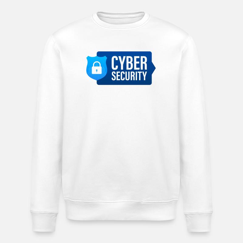 cyber security, ordinateur - Sweat bio ROLLER Stanley/Stella Unisexe - blanc
