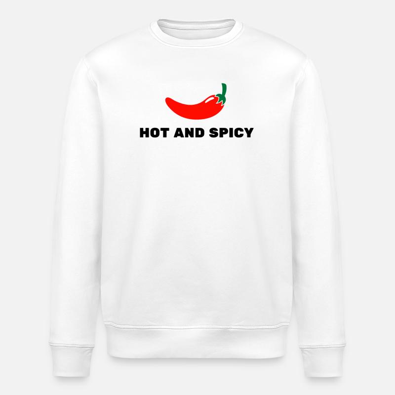 Scharf und würzig - Stanley/Stella Unisex Bio-Sweatshirt ROLLER - Weiß