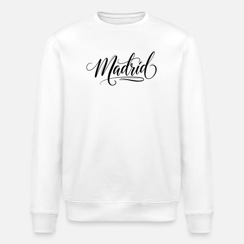 Madrid - Stanley/Stella Unisex Bio-Sweatshirt ROLLER - Weiß