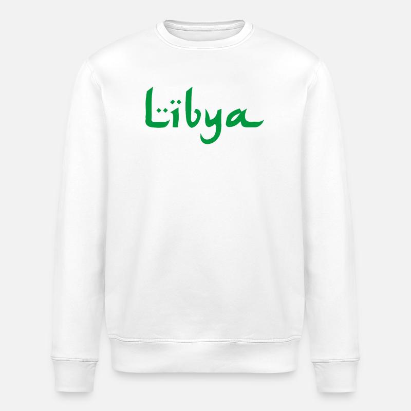 Libye Libyen - Sweat bio ROLLER Stanley/Stella Unisexe - blanc