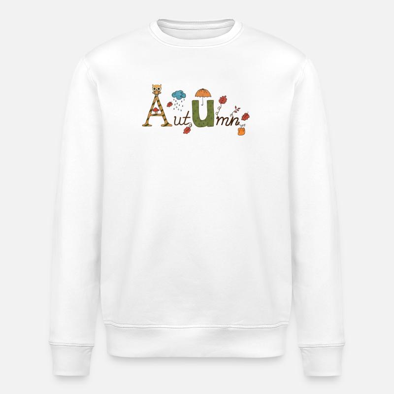 10_Herbst - Sweat bio ROLLER Stanley/Stella Unisexe - blanc