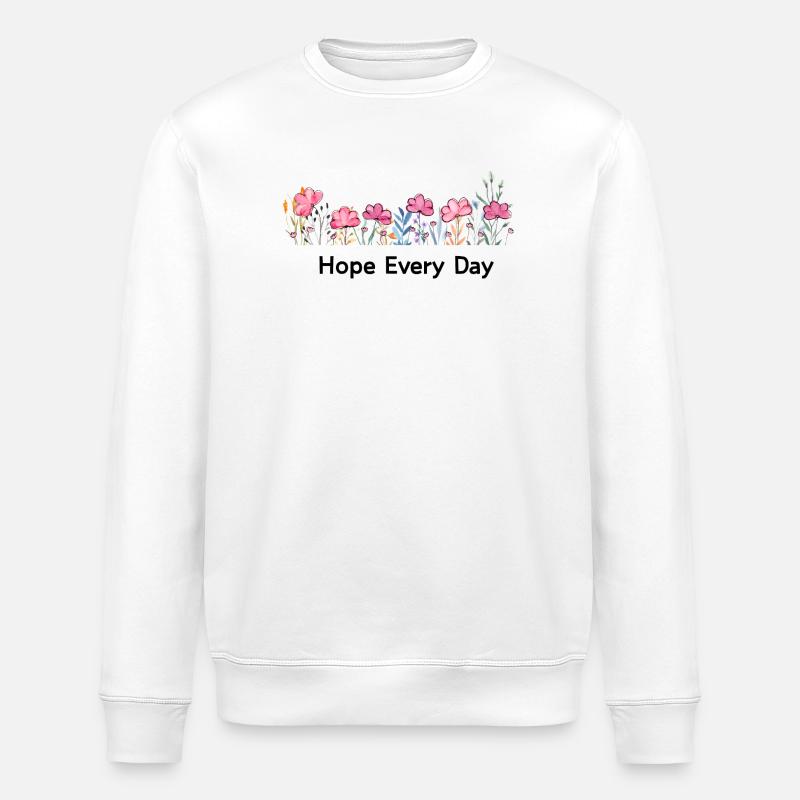 Hope - Stanley/Stella ROLLER Unisex Organic Sweatshirt - white