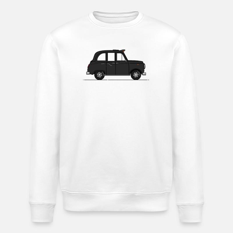 Taxi londonien - Sweat bio ROLLER Stanley/Stella Unisexe - blanc
