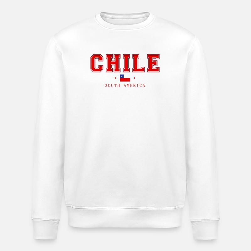 Chile - Stanley/Stella Unisex Bio-Sweatshirt ROLLER - Weiß