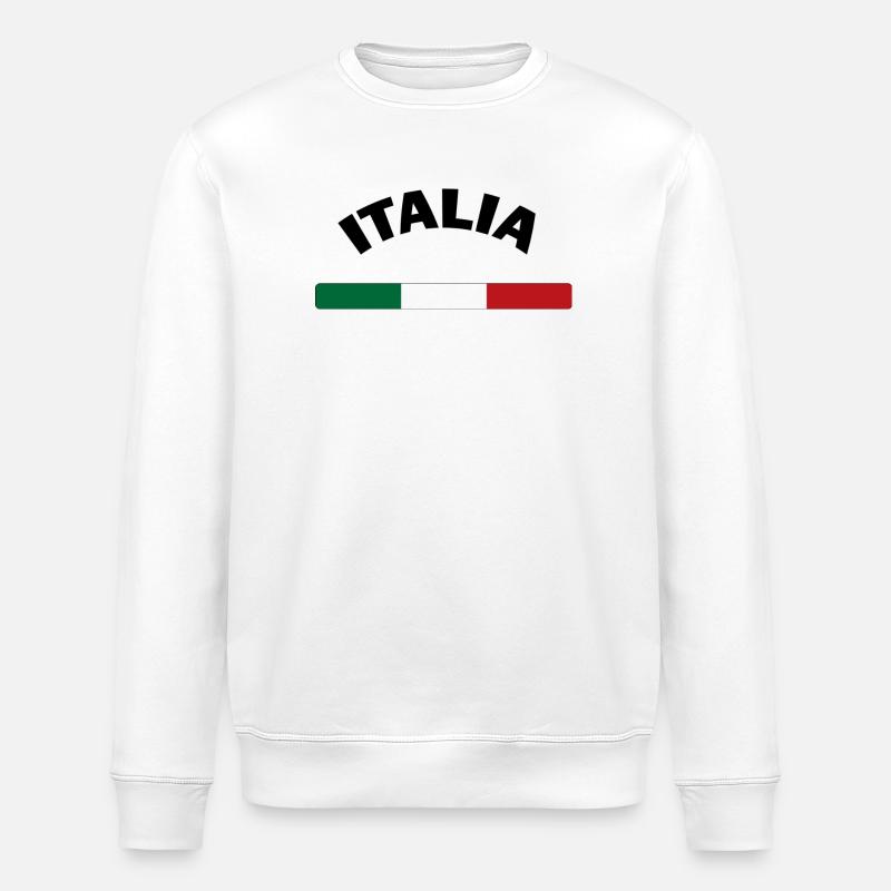 Italia - Sweat bio ROLLER Stanley/Stella Unisexe - blanc