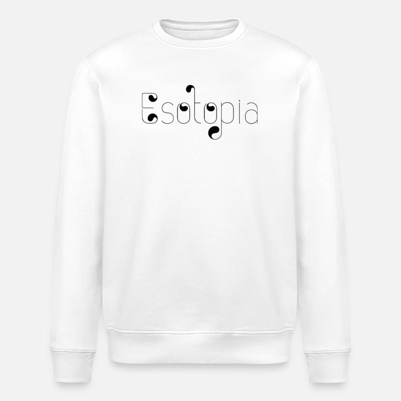 Esotopia - Sweat bio ROLLER Stanley/Stella Unisexe - blanc