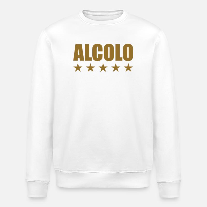 Alkohol – Alkohol - Stanley/Stella Unisex Bio-Sweatshirt ROLLER - Weiß