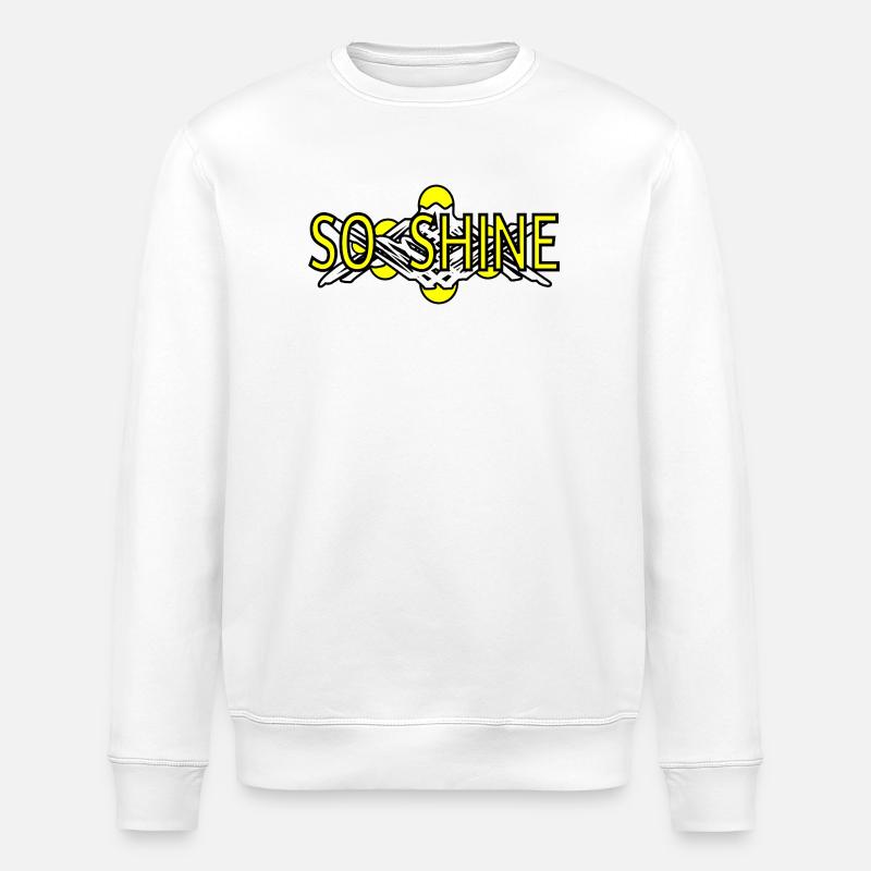 So_Shine - Stanley/Stella ROLLER Unisex Organic Sweatshirt - white