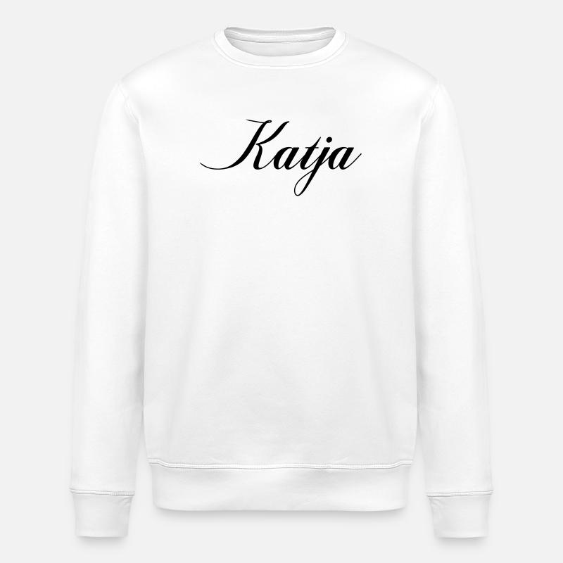 Katja Name - Stanley/Stella Unisex Bio-Sweatshirt ROLLER - Weiß