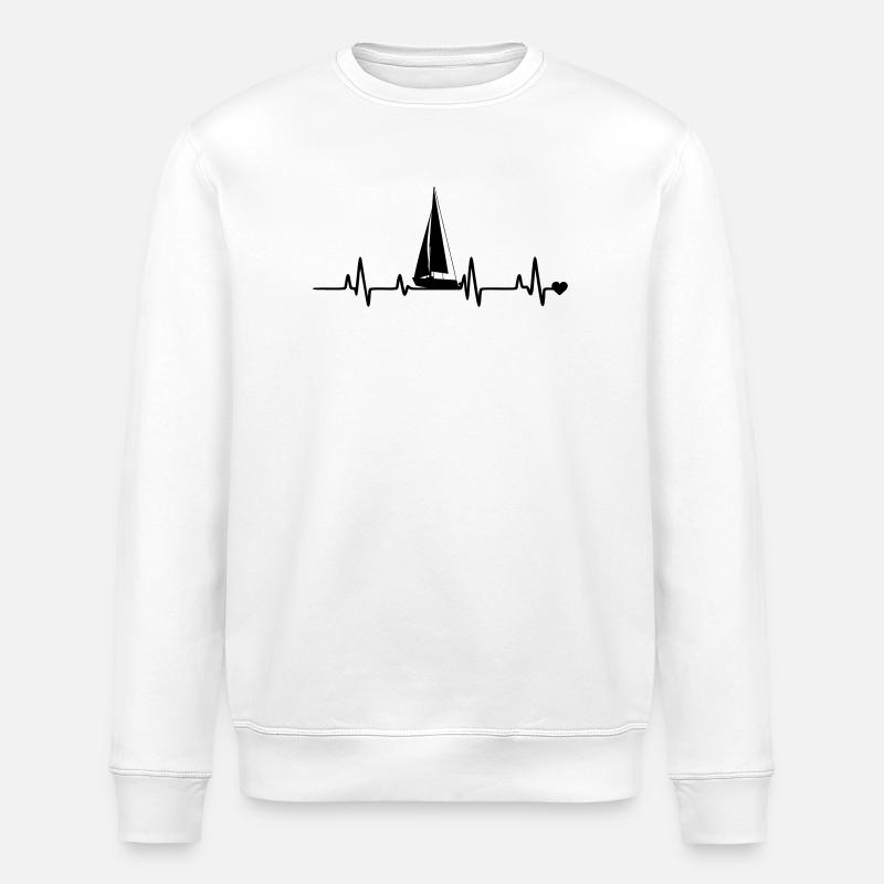 Voile - Sweat bio ROLLER Stanley/Stella Unisexe - blanc