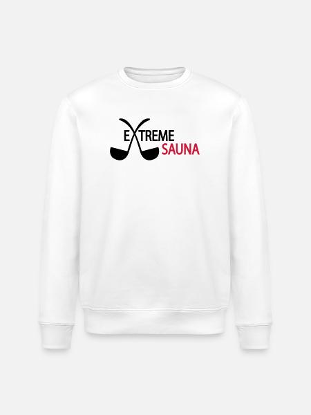 2541614 15524168 sauna - Stanley/Stella ROLLER Unisex Organic Sweatshirt - white