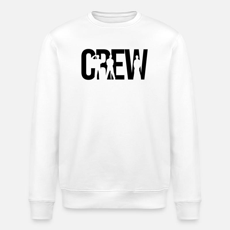 crew - Stanley/Stella Unisex Bio-Sweatshirt ROLLER - Weiß