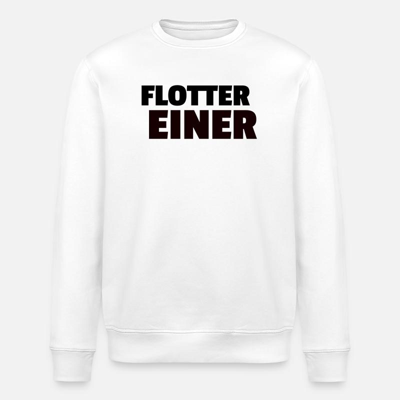 flotter einer - Stanley/Stella Unisex Bio-Sweatshirt ROLLER - Weiß