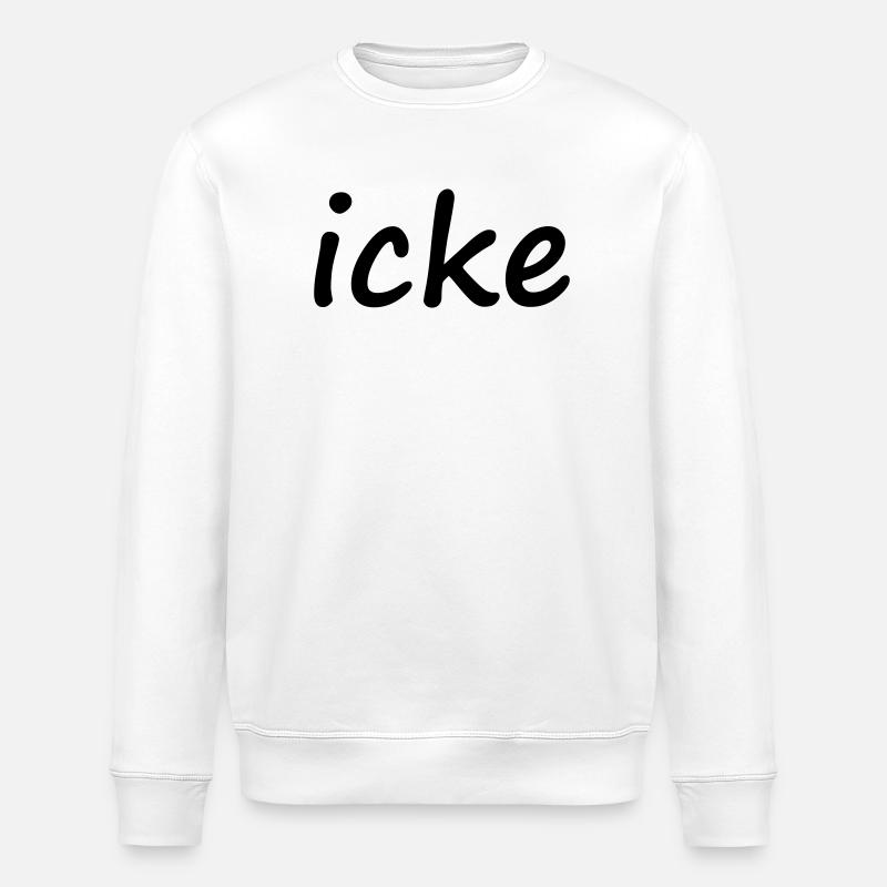 icke - Sweat bio ROLLER Stanley/Stella Unisexe - blanc