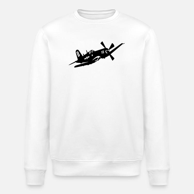 F4U 4 - Stanley/Stella Unisex Bio-Sweatshirt ROLLER - Weiß