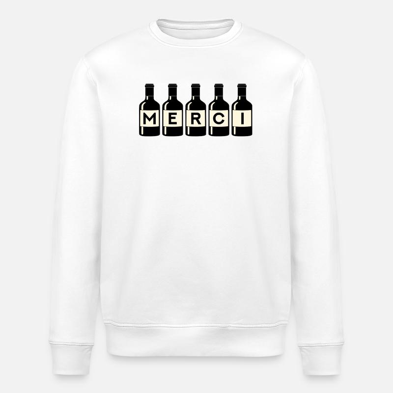 Danke, Vignerons Viticulture - Stanley/Stella Unisex Bio-Sweatshirt ROLLER - Weiß